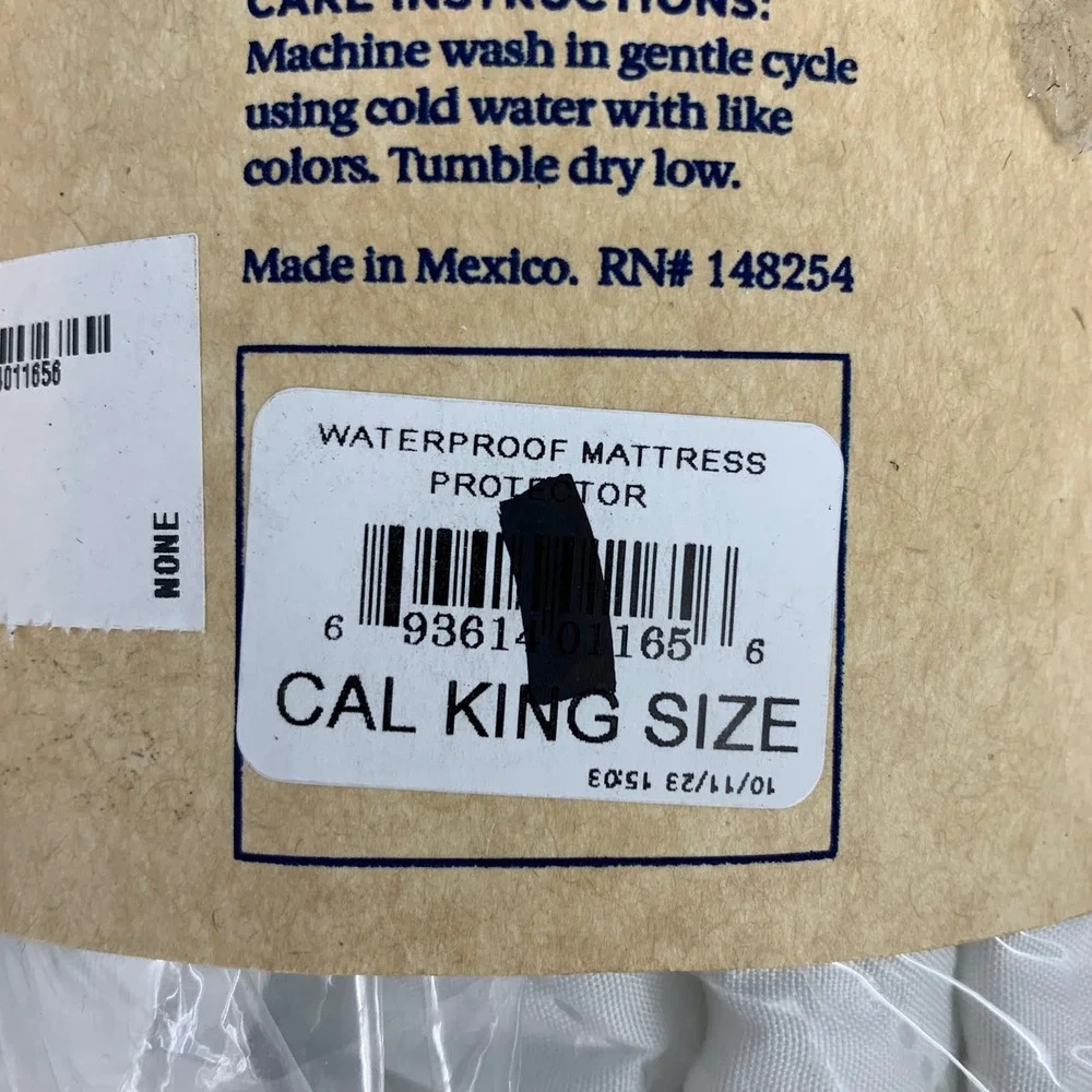 Ella‎ Jayne Basic Collection Waterproof Hypoallergenic Cal King Matt Protector